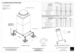 LD Frame Spec Sheet