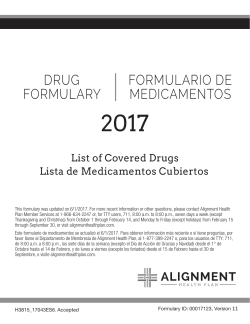 Covered Drugs - Alignment Health Plan