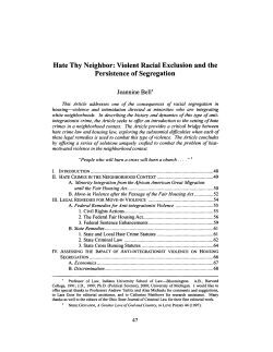 Hate They Neighbor: Violent Racial Exclusions and the Persistence