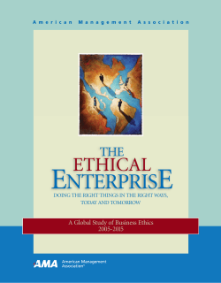 The Ethical Enterprise - American Management Association
