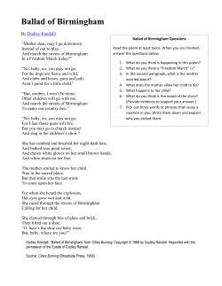 Ballad of Birmingham