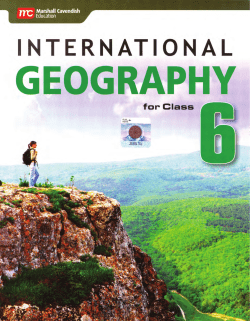 International Geography for class 6.indd