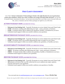 action package! $600 (240 minutes total)