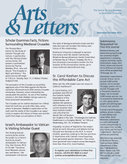 Letters at Rockhurst University