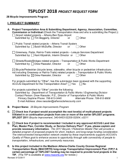 28 Bicycle Improvements Program - Athens