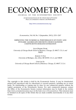 Improving the Numerical Performance of Static and Dynamic