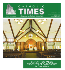September 27 2009 - Diocese of Columbus