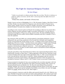 The Fight for American Religious Freedom