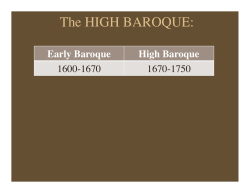 9. Vivaldi and Ritornello Form