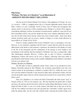 Film Essay: &ldquo;Perfume: The Story of a Murderer&rdquo;