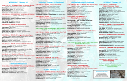 Program - Dam Short Film Festival