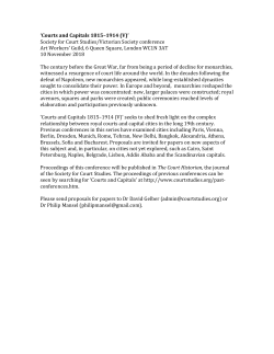 info - The Society for Court Studies