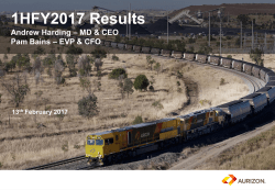 HYR 2017 Investor Presentation 1MB PDF