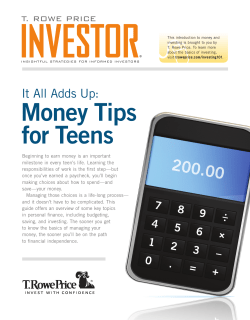 T. Rowe Price Investor