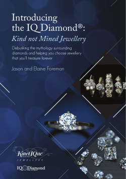 Introducing the IQ Diamond - The National Wedding Show