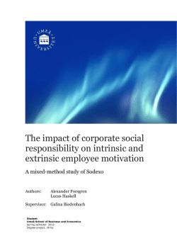 The impact of corporate social responsibility on intrinsic and