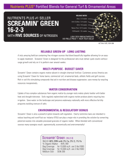 Screamin` Green 16-2-3