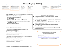 Ottoman Empire [1301-1922] - High School of Language and