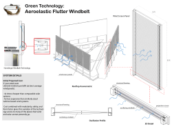 Aeroelastic Flutter Windbelt
