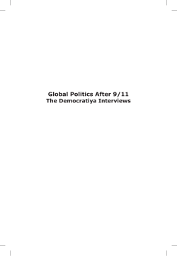 Global Politics After 9/11