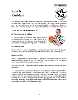 Sports Emblem - Youth Down South