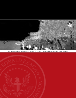 9th grade and above Briefing File