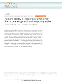 that is domain general and temporally stable