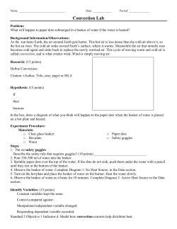 Convection Lab - davis.k12.ut.us