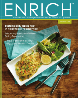 Enrich - Winter 2016 - Otterbein Senior Lifestyle Choices