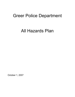 spartanburg public safety department - general orders