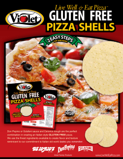 Gluten Free Pizza