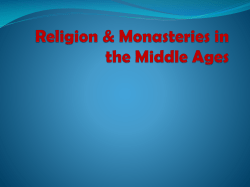 Medieval Monasteries