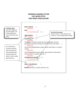 personal business letter full block-style two
