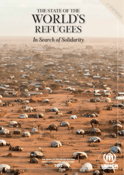 State of the World`s Refugees 2012