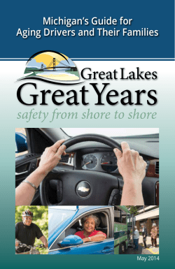 Guide for Aging Drivers and Their Families