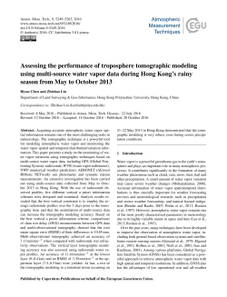 Assessing the performance of troposphere tomographic modeling