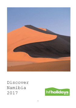Discover Namibia 2017
