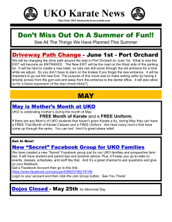 Newsletter May 15