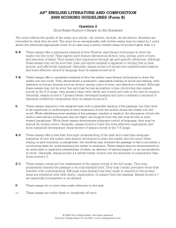 Sample Responses Q2 - AP Central