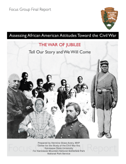 Assessing African American Attitudes Toward the Civil War