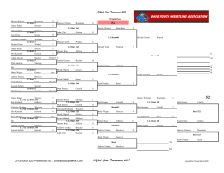 High School Sectional Seeding Meeting