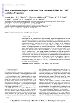 Solar internal sound speed as inferred from combined BiSON and