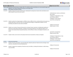 Principles of American Democracy