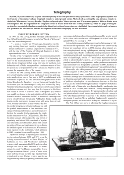 Telegraphy - Sam Hallas` Web Site