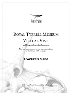 Royal Tyrrell Museum Virtual Visit