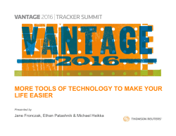 Smart Apps, Add-Ins and Technology