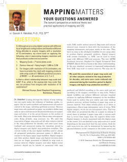 Q: Although we are using digital cameras with different focal lengths