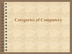 The Computer System - bioinformatics.ui.edu.ng