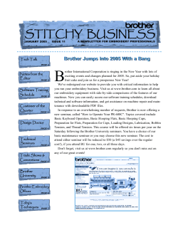 stitchy business - Brother International