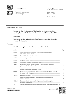 Decision 4/CP.21